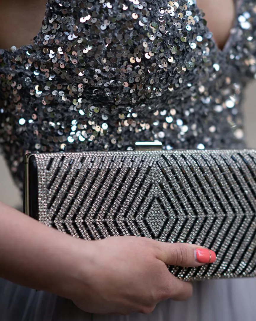Pochette in brillanti | Amethysta boutique